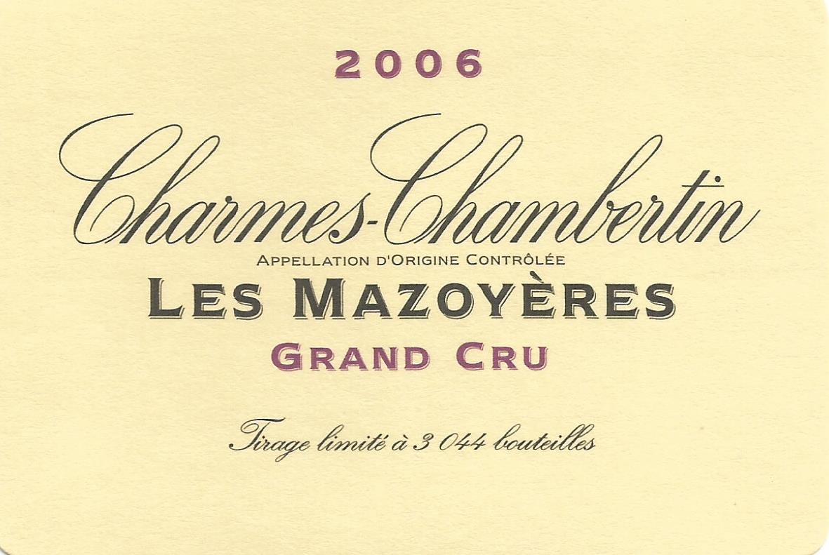 Mazoyres-Chambertin